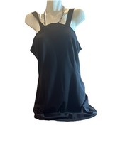 MICHAEL Kors Women's Chain Necklace High Neck Mini Dress, Black XL