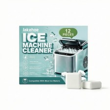 12 Pieces Ice Maker Cleaner Odor-Reducing Descaler