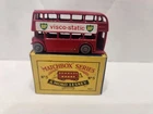 MATCHBOX LESNEY #5b London Bus Rare Visco-Static Decals GPW  MIB