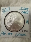 2010 American Silver Eagle 1 oz .999 Fine Silver BU | Brilliant Uncirculated ASE