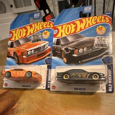 Hot Wheels BMW 635 CSi Wild Widebody 1:64 Diecast Orange/Black