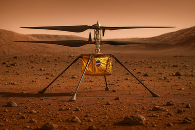NASA Ingenuity Mars Helicopter Replica 1:3 Scale Precision Display Model