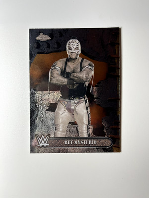 2025 WWE Topps Chrome Cactus Jack Base Rey Mysterio #6