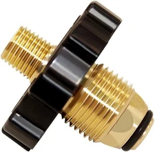 Hooshing Soft Nose POL Propane Gas Fitting with 1/4" NPT Male 