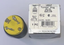 PASS & SEYMOUR L530P 30A 125V Turnlok Plug