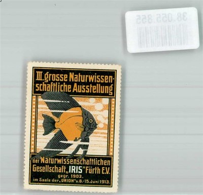38055855 - 8510 Fuerth Naturwissenschaftliche Ausstellung Gesellschaft Iris