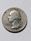1942-S Washington Quarter, Circulated, 90% Silver 🪙