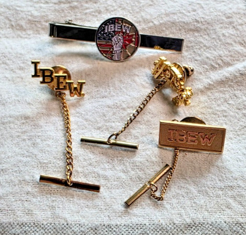 IBEW Tie bars/Tie pins