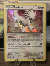 Pokemon TCG Furfrou 114/146 XY Holo carta rara giocata moderatamente inglese