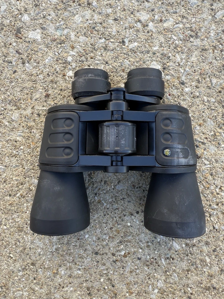Meade Travel View 10x50 Binoculars w/ Strap & Carry Case Birding Hunting - Image 2 of 4