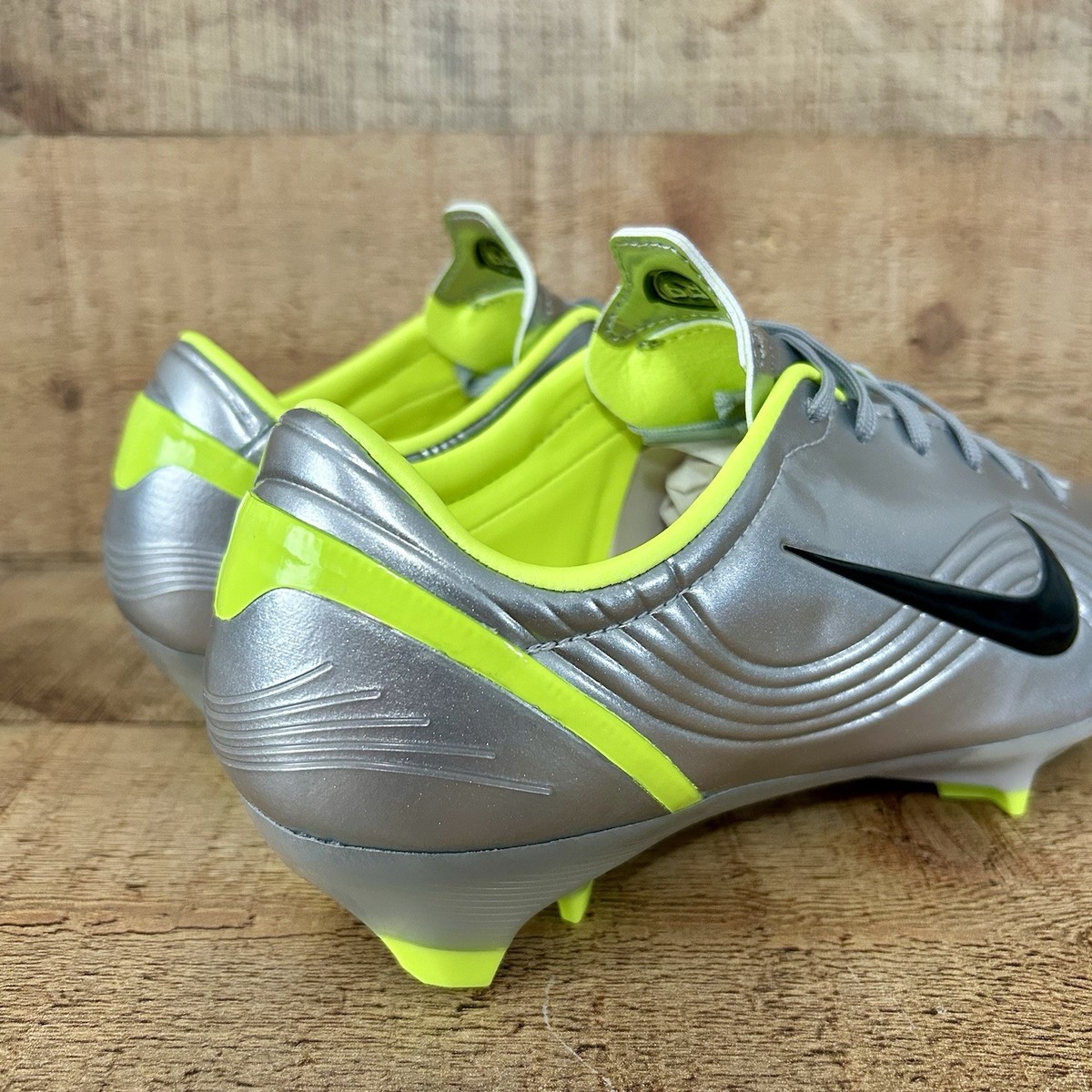 Nike Mercurial Vapor 1 RGN SE FG 'Chrome Lime' R9 Men's Size