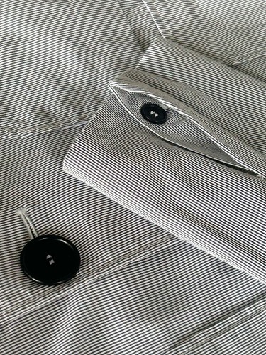 Cappotto donna Paul Smith nero etichetta giacca lavoro utility cotone cordino piccolo - Foto 24 di 24