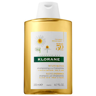 Klorane Shampoo mit Kamille für blonde Ausstrahlung und Intensität 200ml 