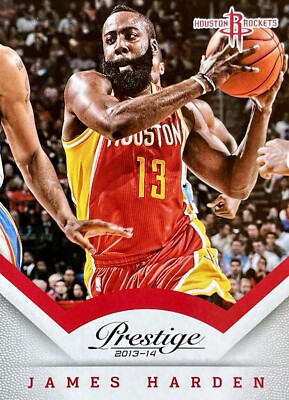 2013-14 Panini Prestige JAMES HARDEN Houston Rockets