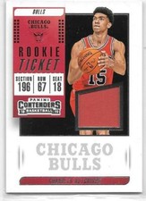 Chandler Hutchison 2018/19 Contenders Basketball Rookie Ticket Jersey #RTCHS
