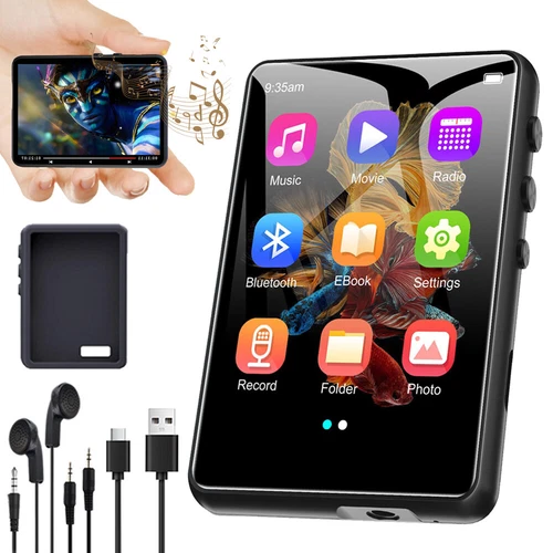 64GB MP3 Player mit Bluetooth 5.3 With 2.4-Inch Touchscreen FM Radio,Alarm Clock - Picture 2 of 21