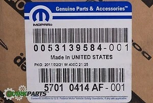 11-14 CARGADOR DODGE LUZ TRASERA DERECHA LADO PASAJERO OE MOPAR 57010414AF Foto 4 de 4