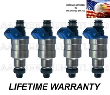 Genuine Denso 4X Fuel Injectors for 1991 1992 1993 1994 Mercury Capri 1.6L