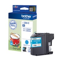 Brother Tintenpatrone LC-22UC Cyan FüR 1200 Seiten Neu