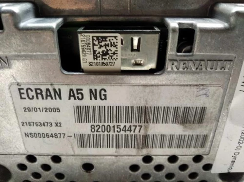 8200154477 Multifunktionsanzeige Für RENAULT ESPACE IV (JK0) Dynamique 135897 - Bild 4 von 4
