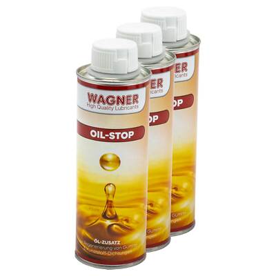 Oil-Stop Motor Getriebe Öl Leck Stop Motoröl Getriebeöl Wagner 3 X 250 ml 028250