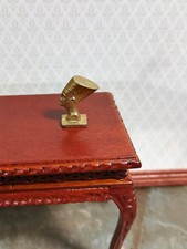 Dollhouse Miniature Nefertiti Head Egyptian Statue Small "Gold" 1:12 Scale