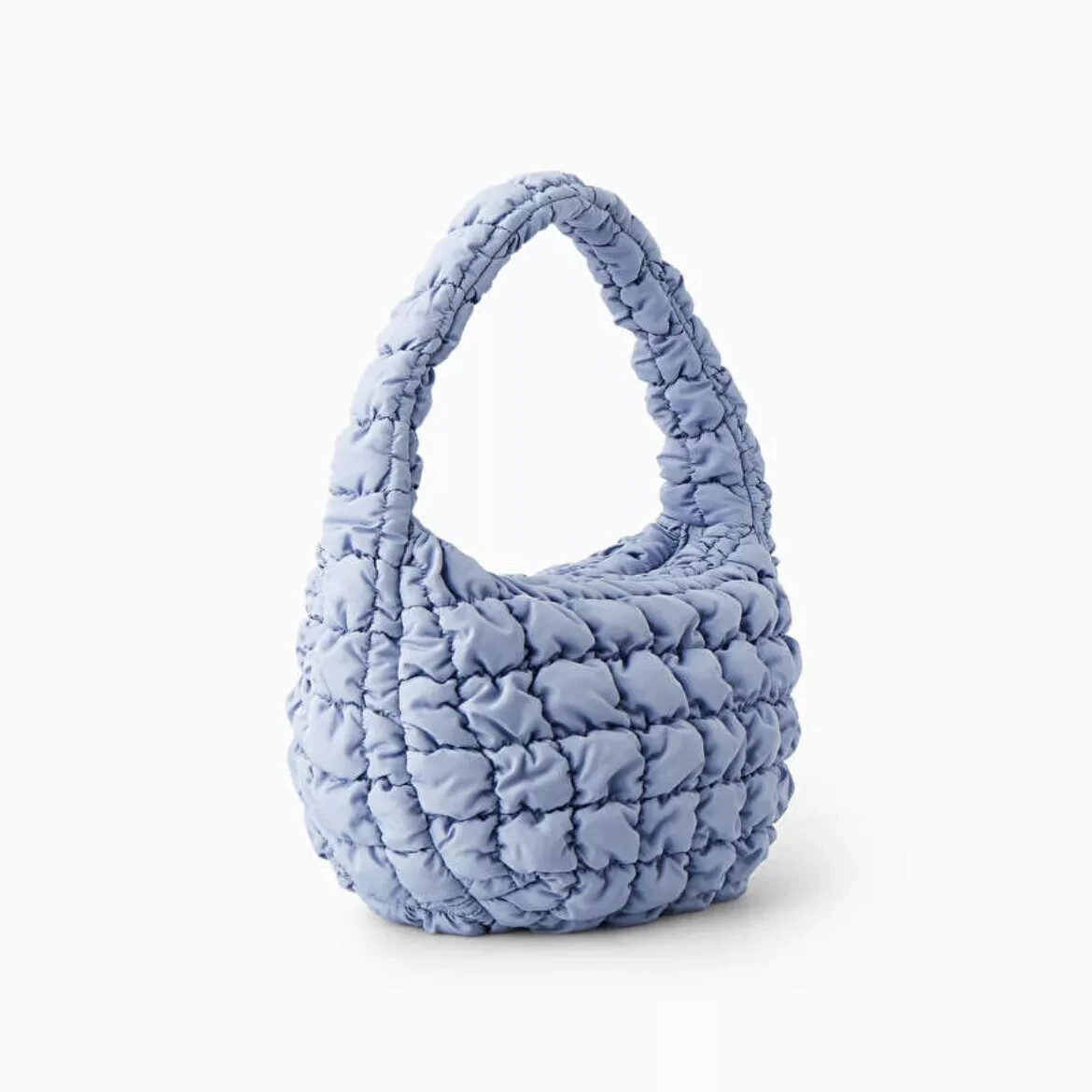 COS QUILTED MINI BAG NWT LIGHT BLUE | eBay