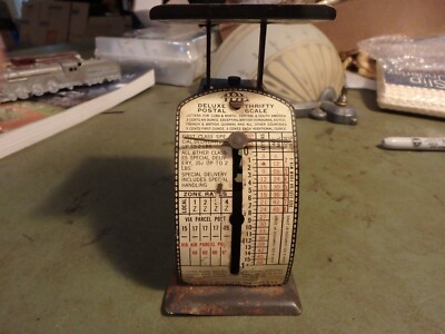 3A-vintage IDL deluxe thrifty postal Scale 1-16 oz