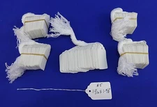 500 Blank White Strung Merchandise Price Tags #5
