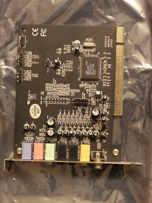 8 Kanal PCI Audio Soundkarte CMI8768/PCI-8ch S/PDIF Windows 95/98 Retro Gaming
