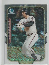 Brandon Drury Arizona 2015 Bowman Chrome Farm's Finest Mini