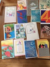 LOT OF 44 VINTAGE BIRTHDAY CARDS  ENVELOPES BY DRAWING BOARD GREETINGS