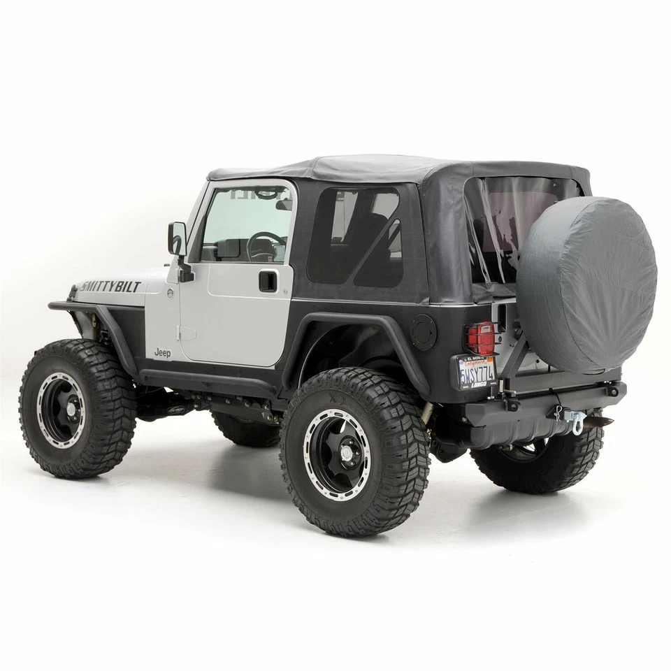 Smittybilt 9971235 Replacement Soft Top w/Tinted Windows for 97-06 Wrangler TJ Foto 2 de 4