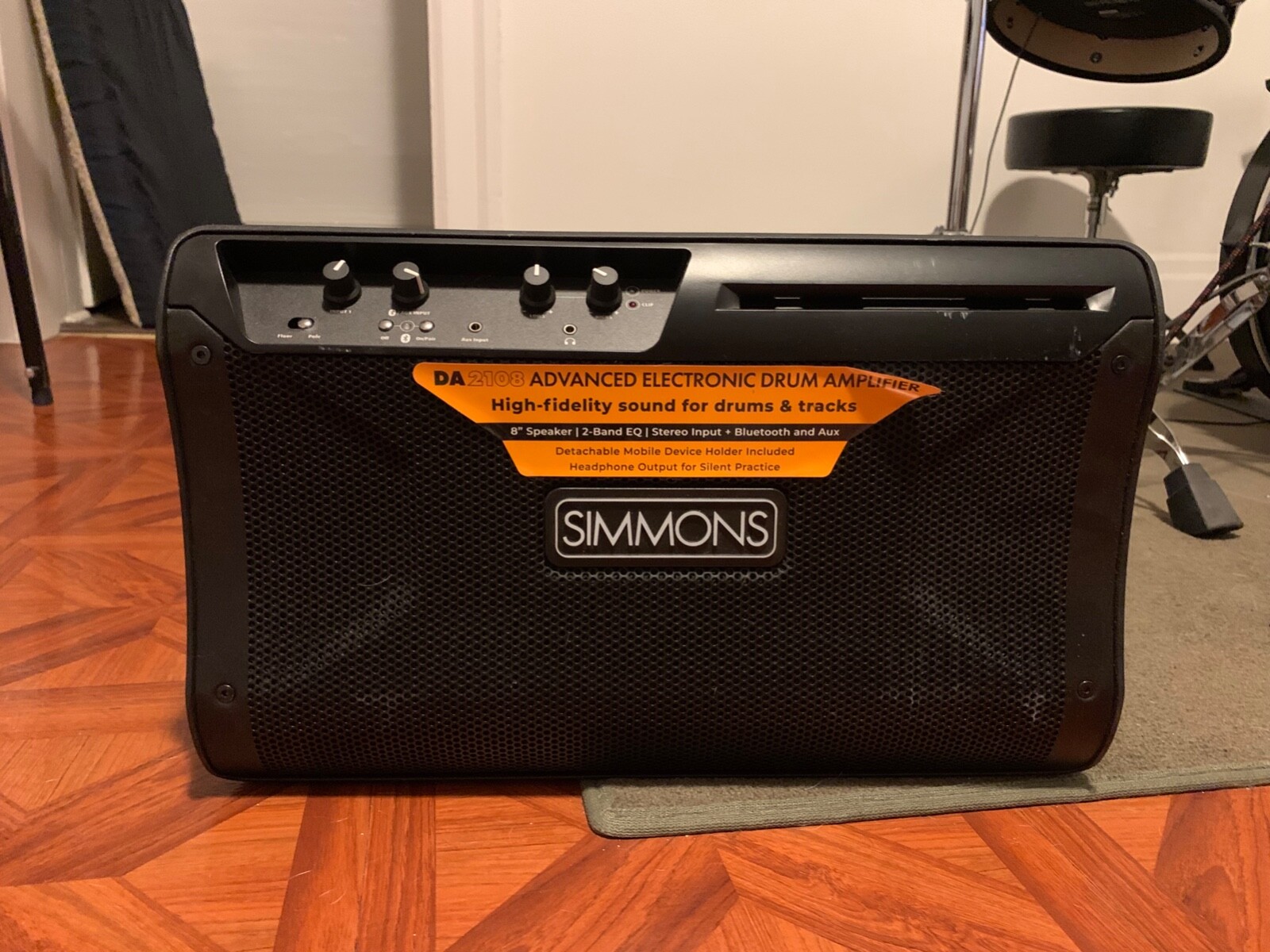 Roland VAD306 VDrums Acoustic Design Electronic Drum Set with amp eBay