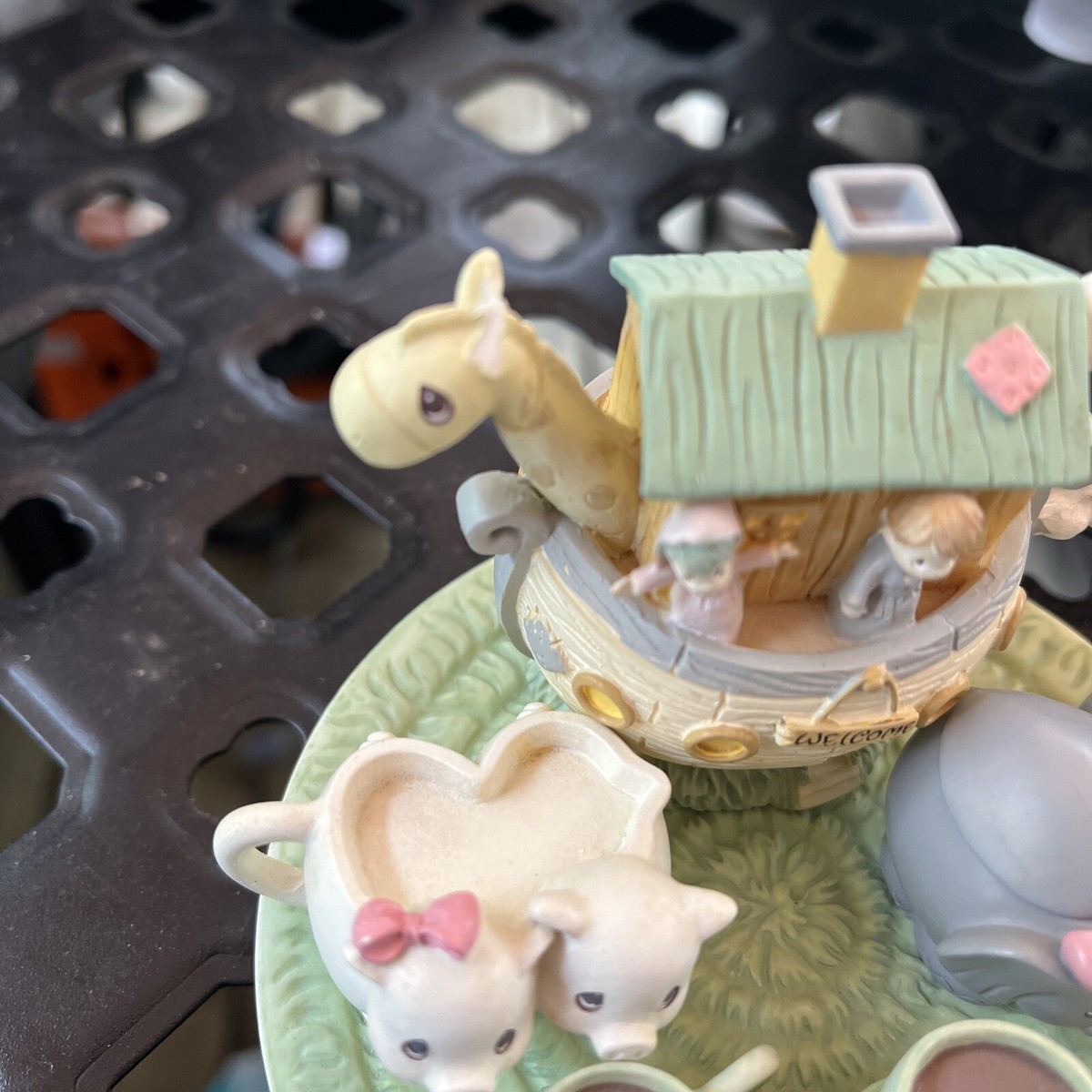 Precious Moments Noah's Ark Mini Tea Set Enesco 1996 No. 207121 | eBay