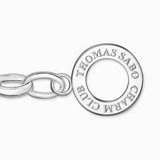 Thomas Sabo - Bracciale In Corda Per Donna, Argento 925, Per Charm Club, Regalo Di Tendenza Per Compleanno O Natale. - 3