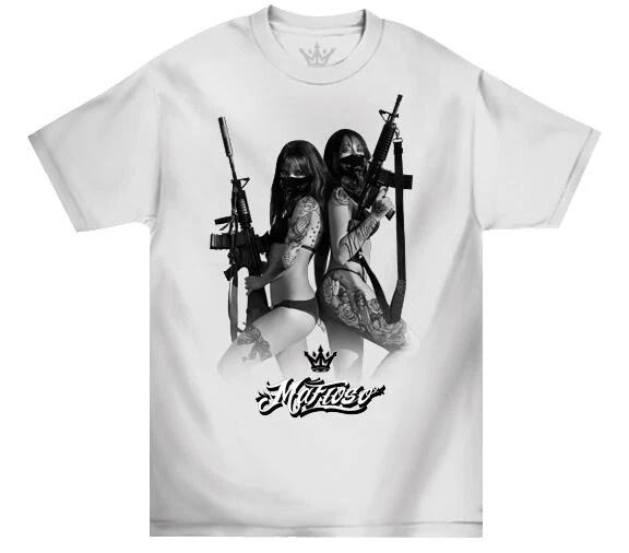 Mafioso camisetas de algodón para hombres
