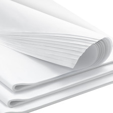 White Tissue Paper for Gift Bags, 270 Sheets 20" X 20" White Wrapping Paper for