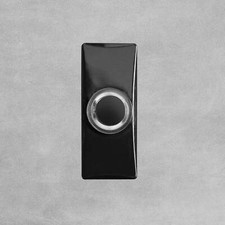 Siemens Backlit Black Wired Bell Push For Wired Door Chimes - JSJS-308 (DCW11)