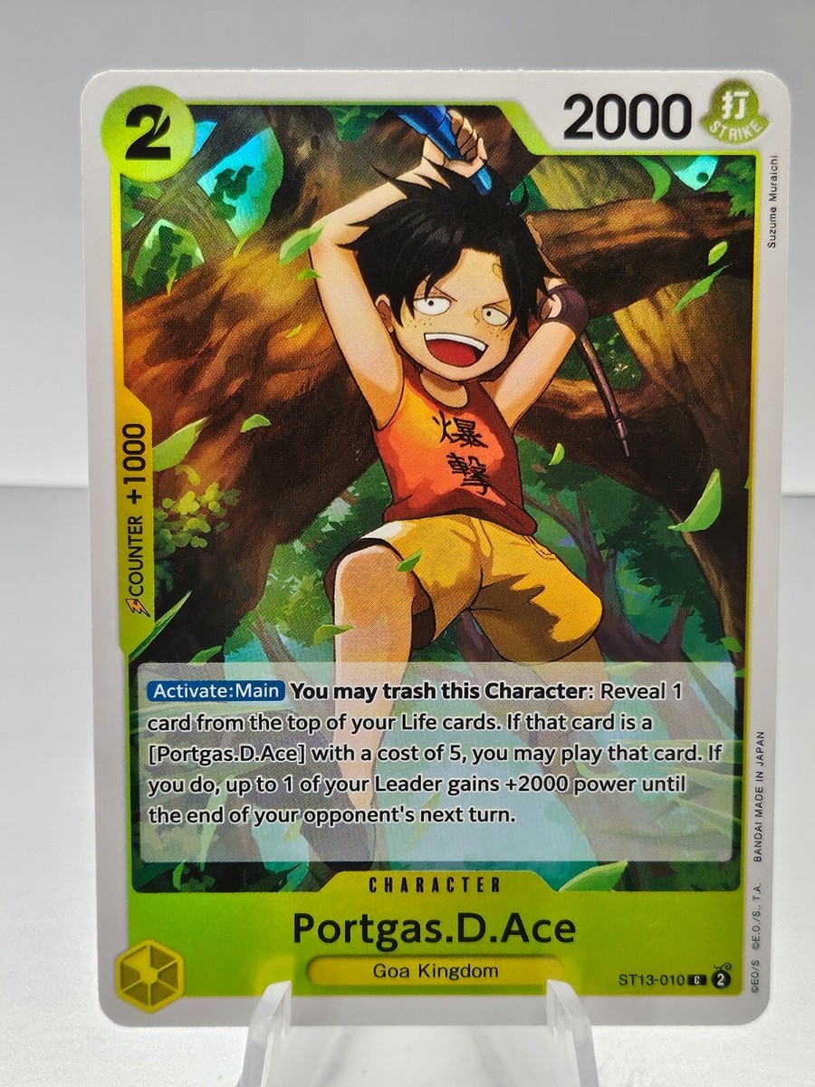 ST13-010 Portgas.D.Ace The Three Brothers Ultra Deck - One Piece