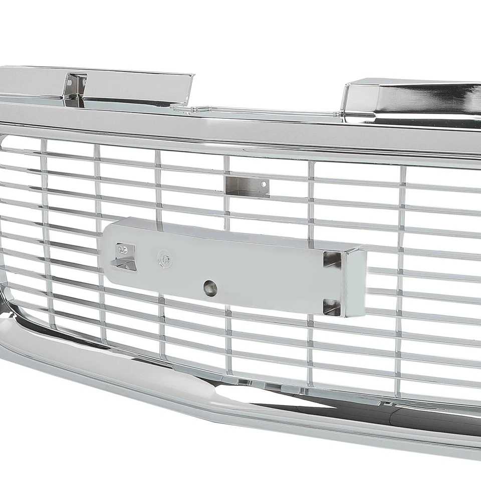 HECASA Chrome Grille Assembly For GMC C K 1500 2500 3500 1994-2000 94-99 Yukon - Изображение 4 из 4