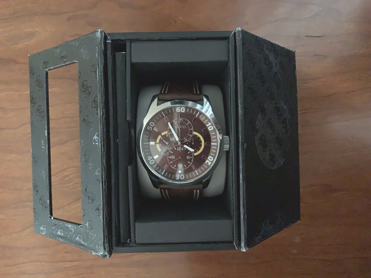 Guess Newport Day - Date Mens Watch Quartz W95046G2 | eBay