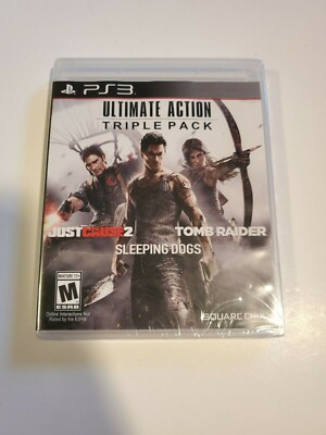 Ultimate Action Triple Pack (PlayStation 3 PS3, 2015)   SEALED  