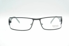 Lunettes Vintage Alain Afflelou Tof166 Noires Roses Ovales Monture NOS