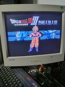 NES FAMICOM DRAGON BALL Z STORY AND COMBAT MODE GAME ONLY USED CONDITION