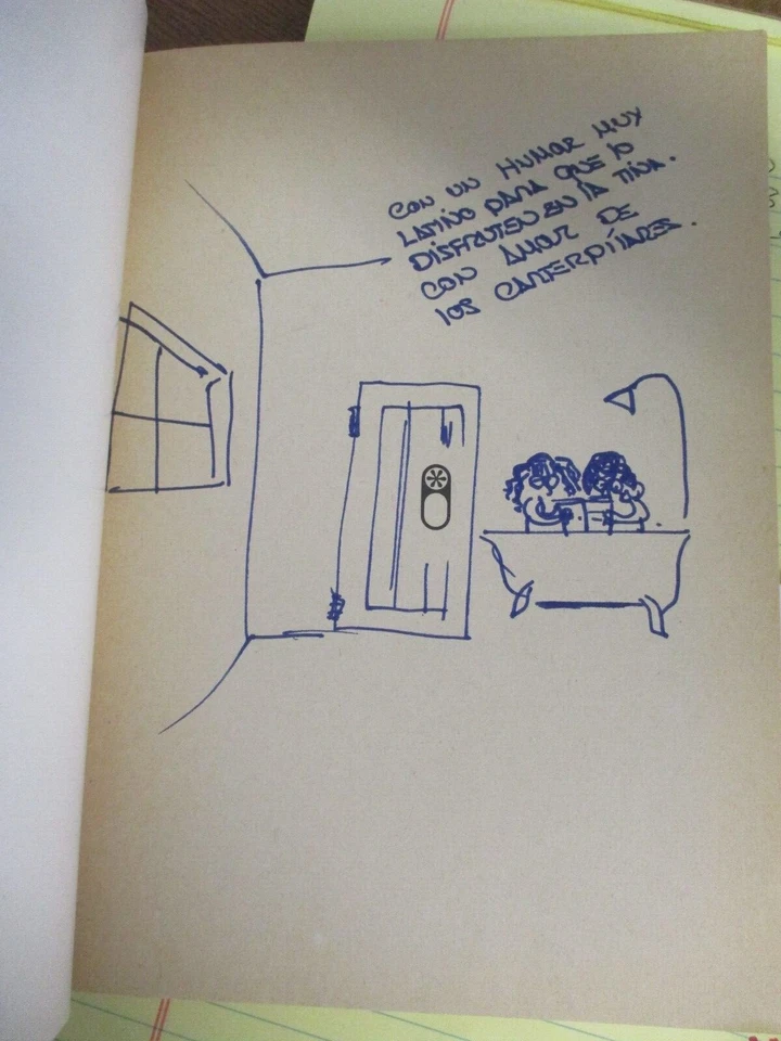 1982 SPANISH COMIC BOOK PALOMO MUNDO IN MUNDO w ORIGINAL DRAWING on OPENING PAGE - Image 2 of 3