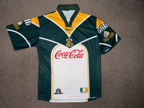 Ireland 2001-2002 International Rules GAA shirt four provinces small Oneills - Afbeelding 1 van 9