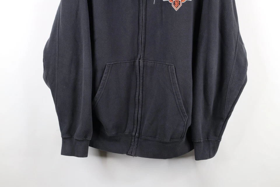 Majestic Mens XL Faded 2012 World Series Champs San Francisco Giants Hoodie - Image 3 of 4