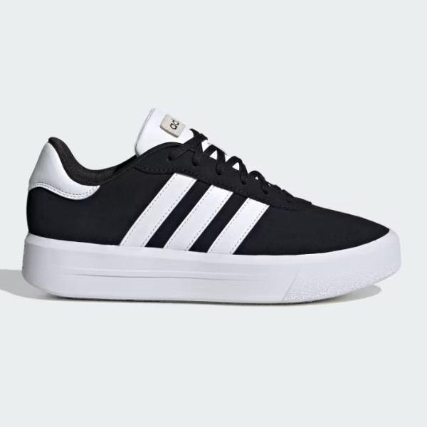 Женские кроссовки Adidas на платформе из замши черного цвета - IG8610 Expeditedship