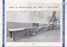 Parma Officine meccaniche LUCIANI industria alimentare pomodoro pubblicità